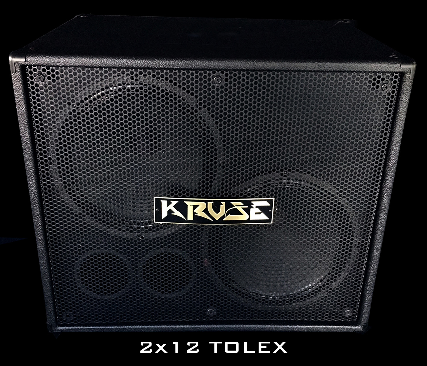 2x12 Black Speaker